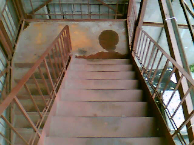 Человек-лестница